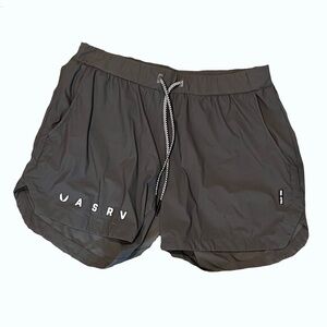 0751 Tetralite 5” Linerless Shorts - Space Grey “Reflective Classic”